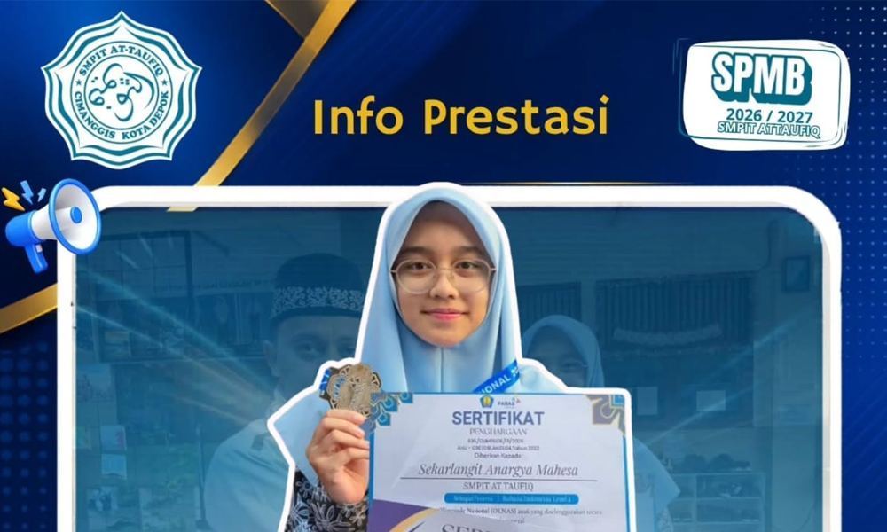 Prestasi Siswi SMP IT AT-TAUFIQ